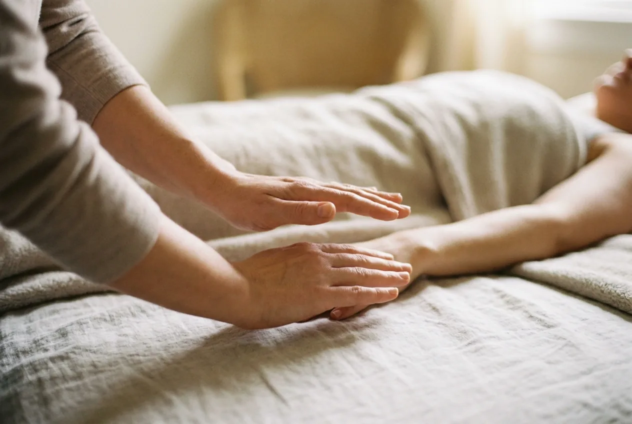 A gentle system of laying on of hands